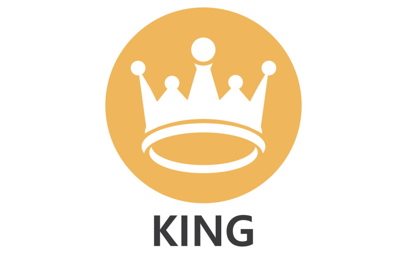 Crown King And Princes Logo Template Vector V38