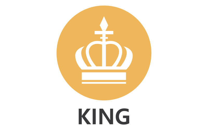 Crown King And Princes Logo Template Vector V44