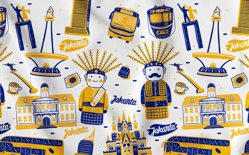 Giacarta Seamless Pattern #01