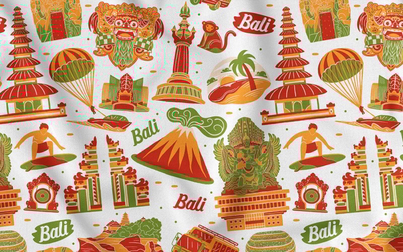 Modèle sans couture de Bali # 01