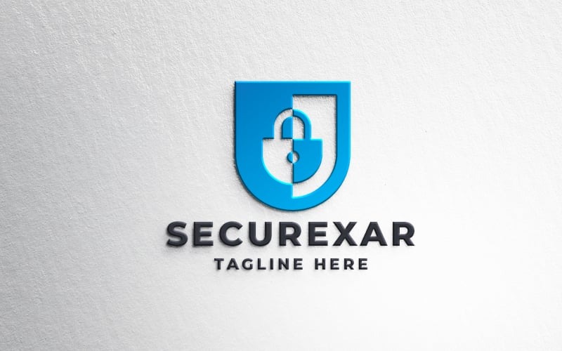 Pro szablon logo Securexar