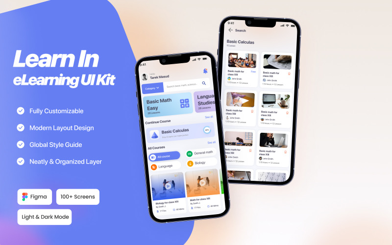 Impara nell'app eLearning