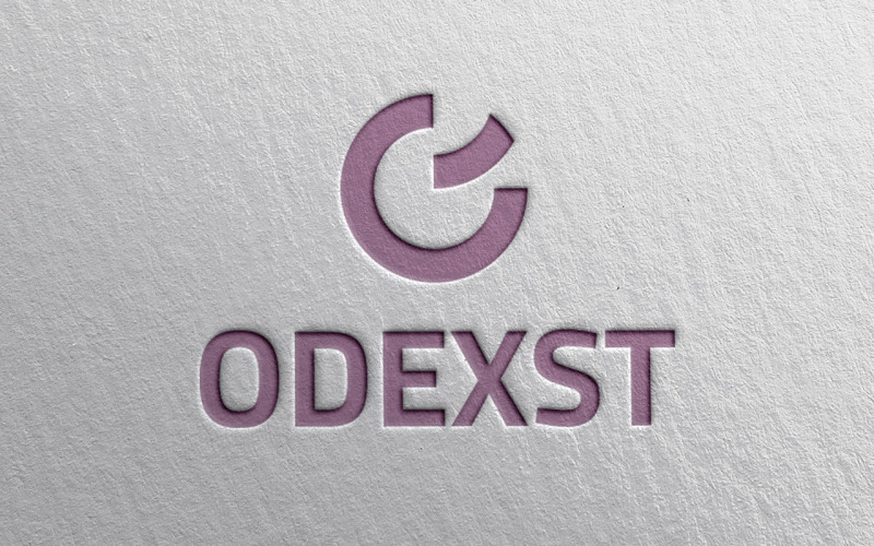 Odexst logotyp designmall