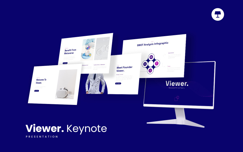 Visualizzatore: modello di Keynote per metaverse e realtà virtuale