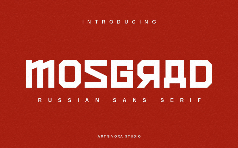 Mosgrad - Sans Serif Fonts