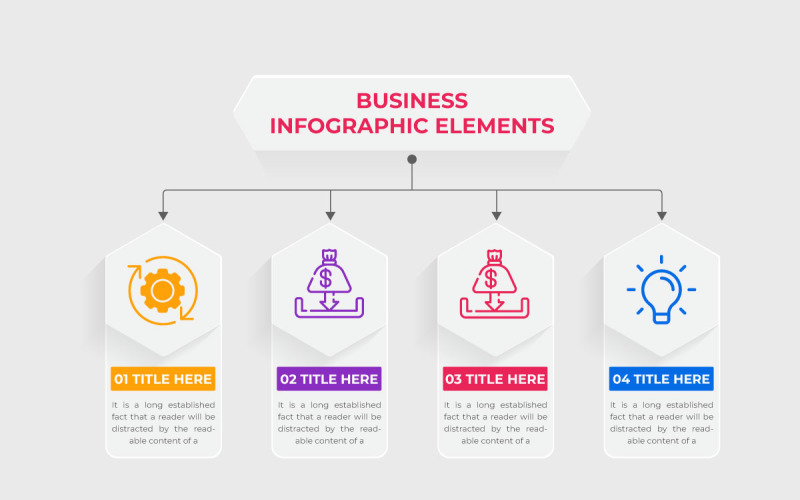 Office workflow graf infographic vektor