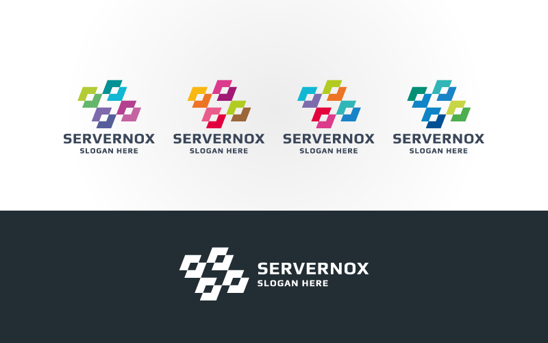 Servernox - Logotyp för bokstaven S