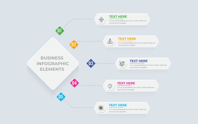 Vettore di presentazione della fase di lavoro astratta