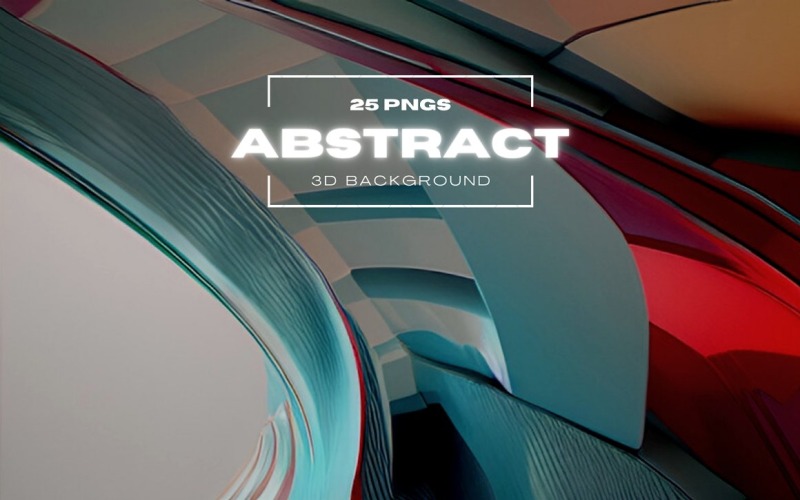 Fundo Abstrato Estético 3D