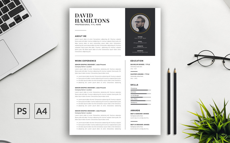 Resume Template with Cover Letter - Resume Template With Cover Letter Professional Resume Template 322454 Original 