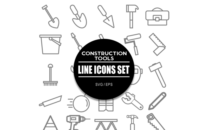 施工工具图标包工具图标集