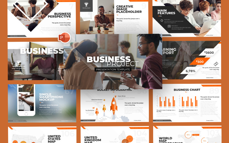 Kilan Business Project PowerPoint Template
