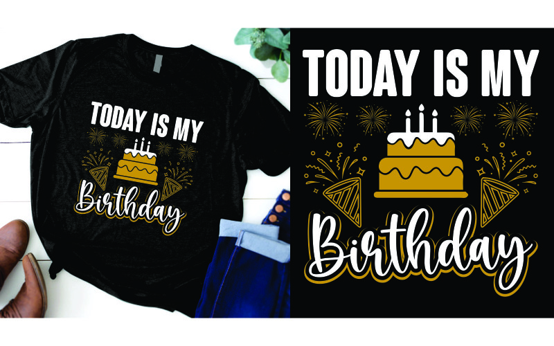 Oggi è il mio compleanno Tanti auguri a me design