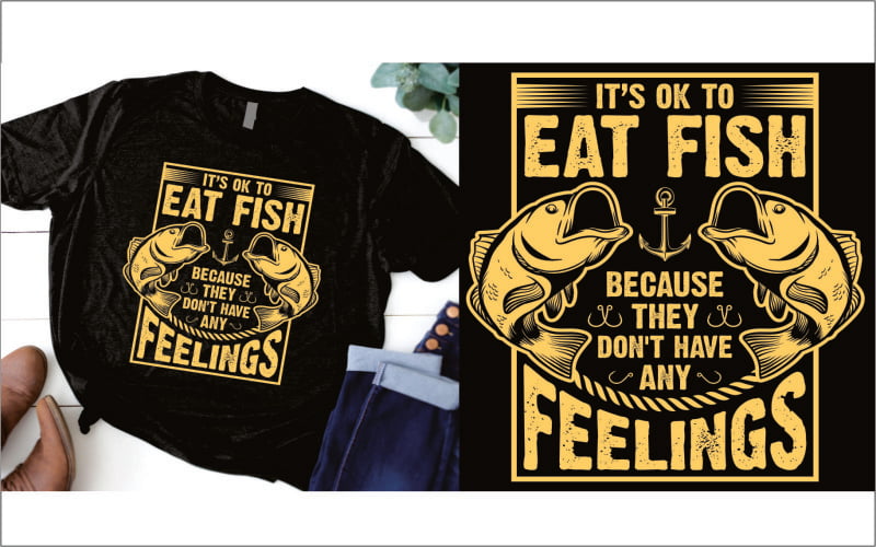 Es ist in Ordnung, Fisch zu essen, weil sie keine Gefühle haben