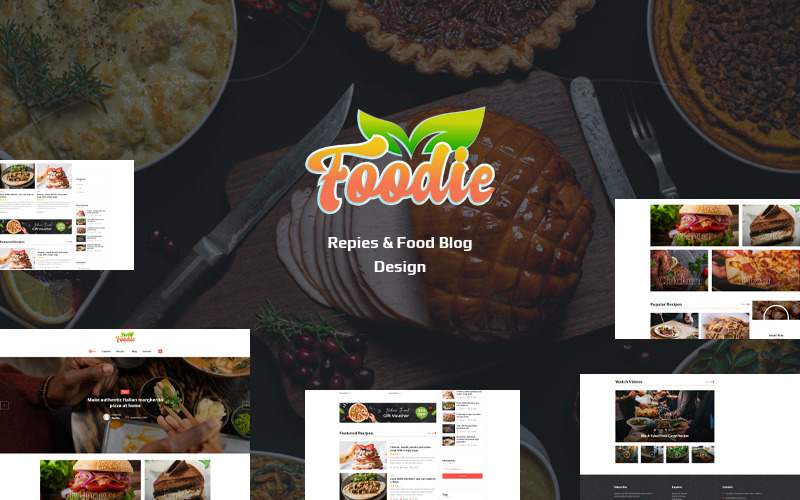 Foodie Thème Wordpress Pour Blog De Recettes Et De Cuisine