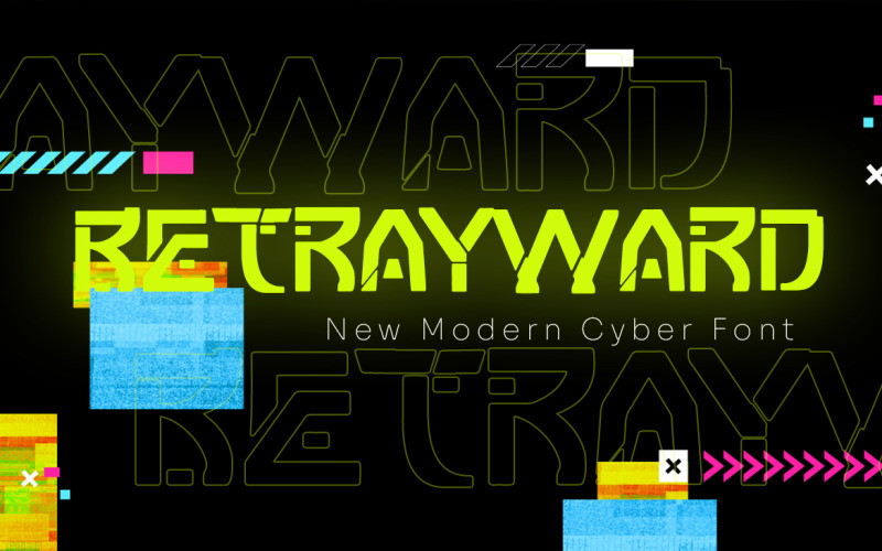 Betrayward - 现代网络字体