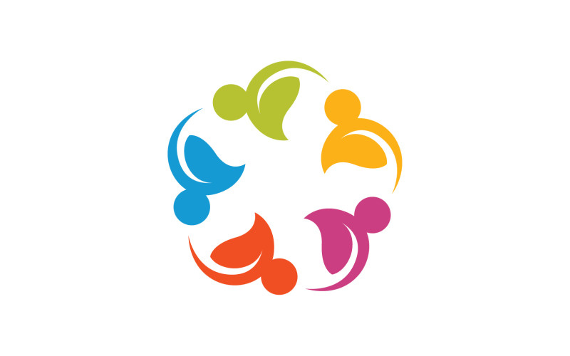 Community-Team-Netzwerk und soziales Symbol v10