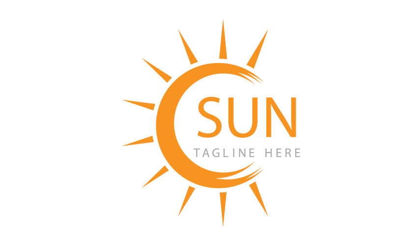 Енергія логотипу Sun and swosh v2