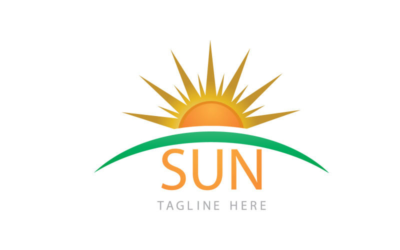 Логотип Sun and Swosh Energy v3