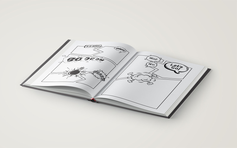Fumetti in bianco per i bambini