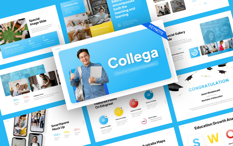 Collega Professional Education Keynote Template
