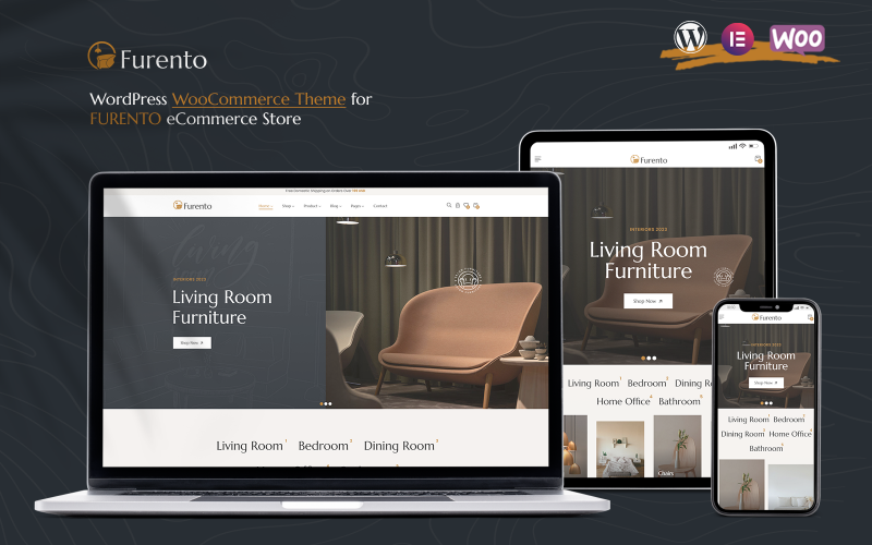 Furento - Thème WooCommerce pour meubles polyvalents