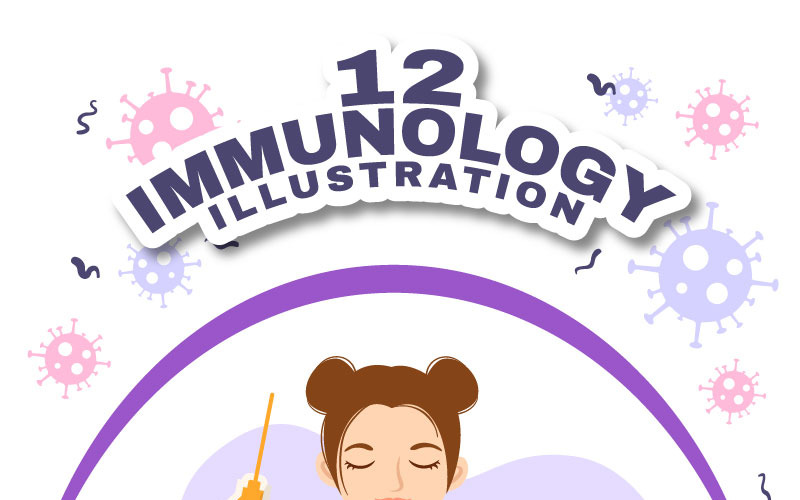 12 Immunologie Beschermingssysteem Illustratie