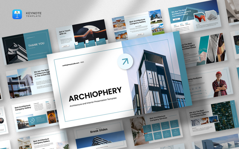 Archiophery — szablon przewodni dotyczący architektury i wnętrz