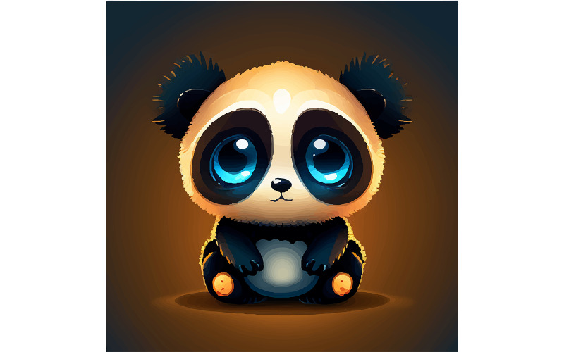 Vector de ilustración de Arnau Vibius Panda