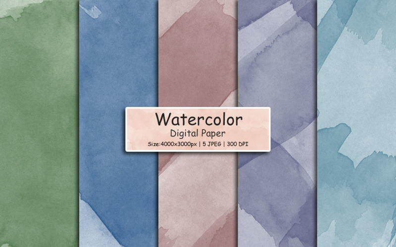 Akvarell digitális papír és textúra, festék fröccs textúra háttér, színes scrapbook papírok