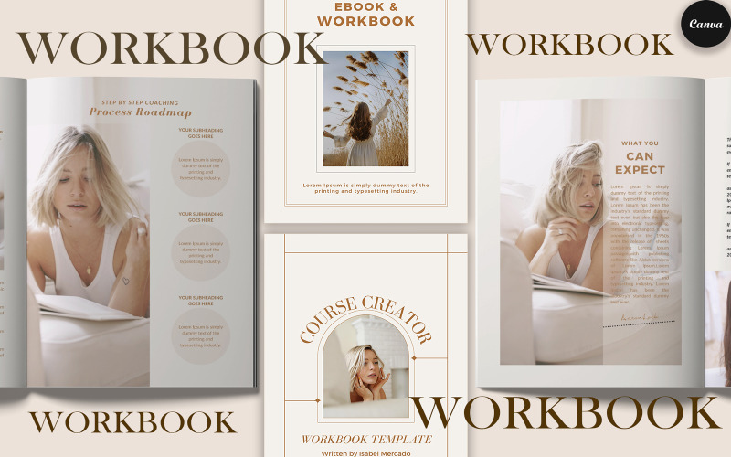 CANVA Elegant Çalışma Kitabı Şablonu