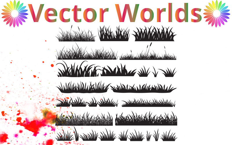 Erba svg, Erbe svg, Erba svg, Anime, Anime, SVG, ai, pdf, eps, svg, dxf, png, Vettore