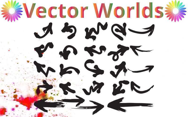 Graffiti Pfeile Svg, Graffiti Svg, Pfeil Svg, Pfeile SVG, ai, pdf, eps, svg, dxf, png, Vektor