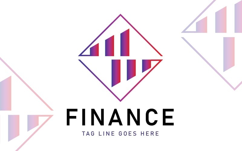 Modèle de logo des finances - Logo des finances