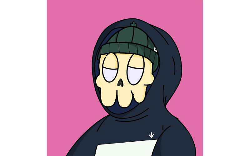 Vetor de ilustração de personagem de Baldwin Brion