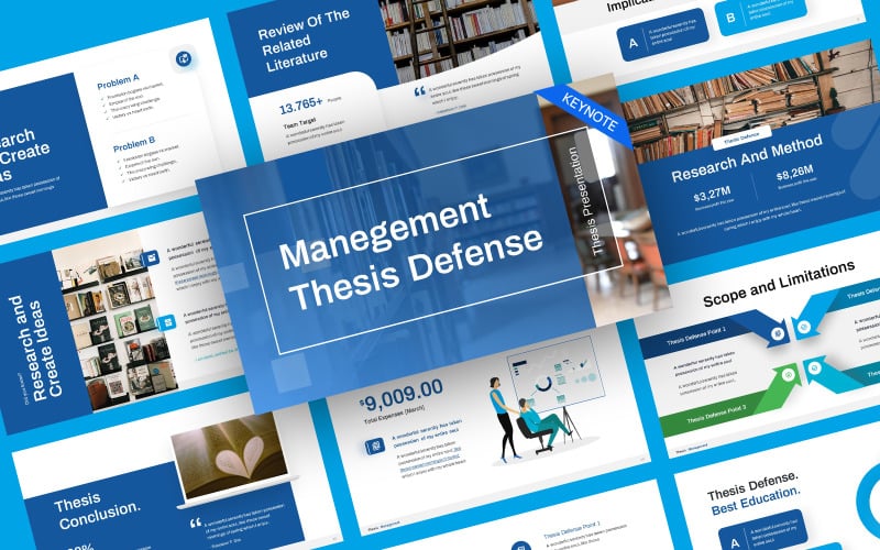 Management Thesis Defence Keynote Template