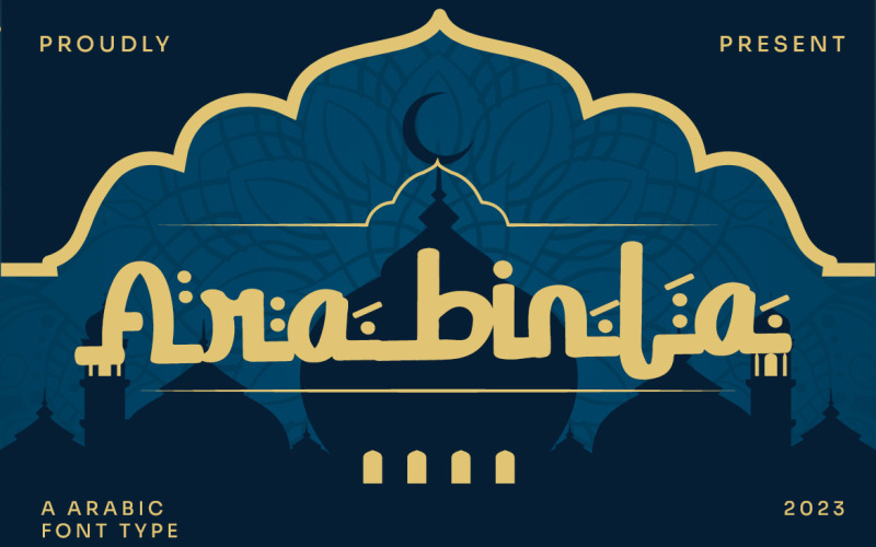 Arabinta - 阿拉伯斋月字体