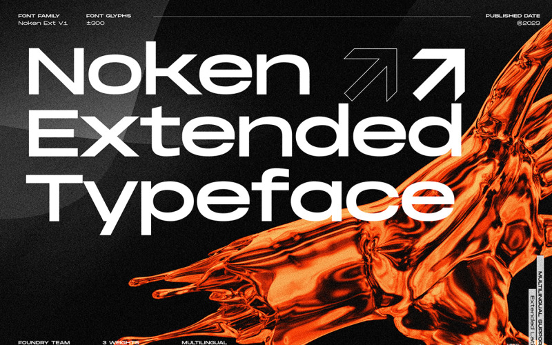 Noken Extended - mångsidigt typsnitt