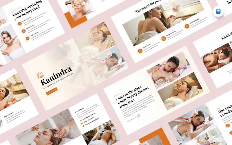 Kanindra - Beauty & Spa Keynote-Vorlage