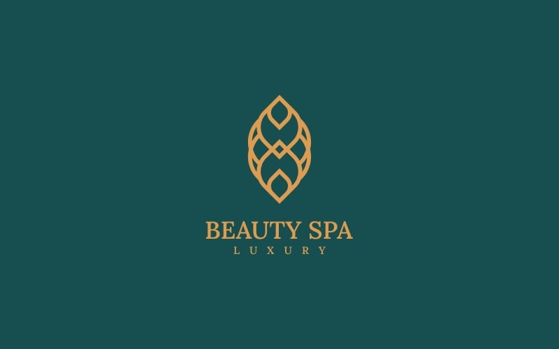 Güzellik Spa Line Art Logo Stili 1