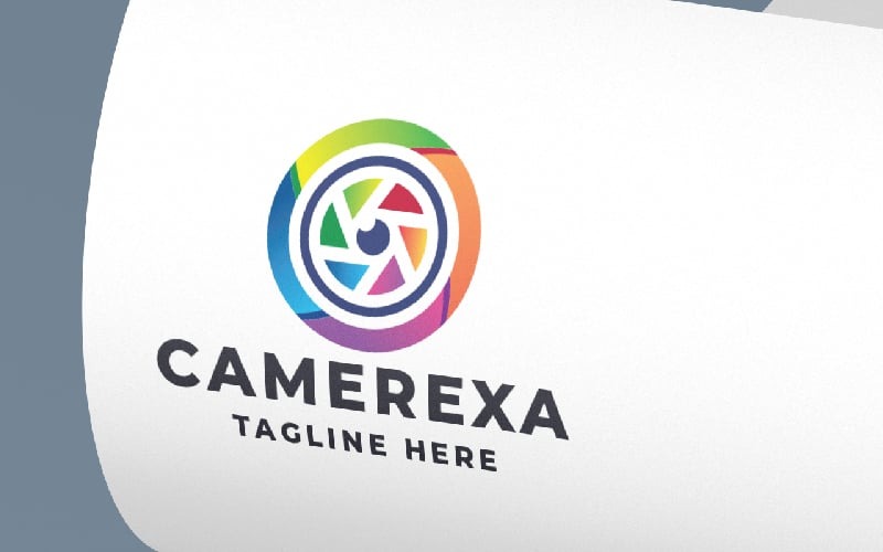 Modelo de logotipo Camerexa Pro