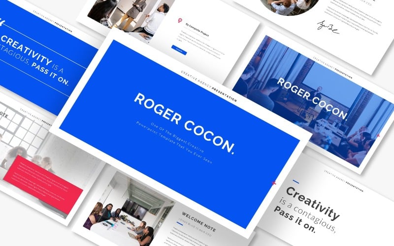 Roger Cocon Creative Google Slides Template