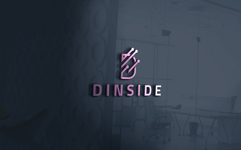 Szablon projektu logo Dinside