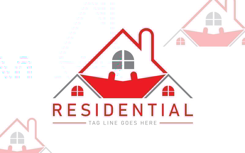 Residential Logo Template - Hotel Logo