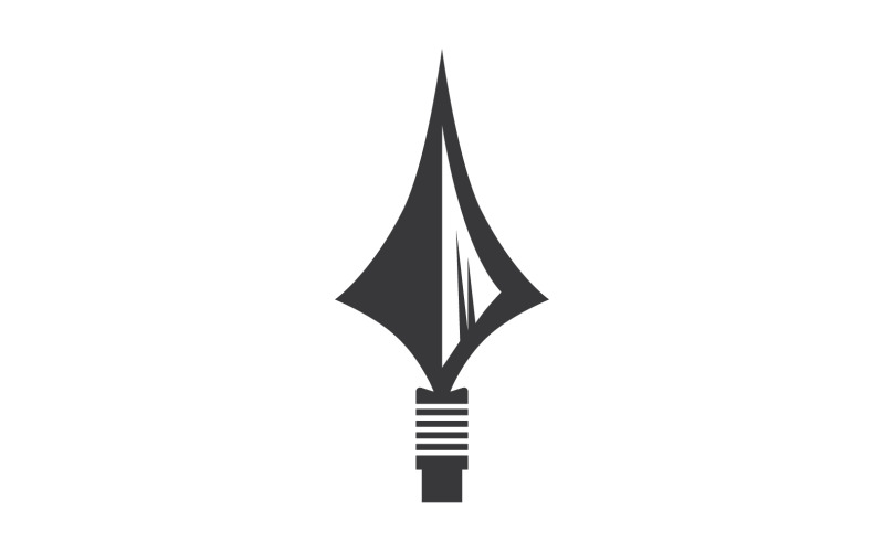 Logo Spear per elemento design design vector v2