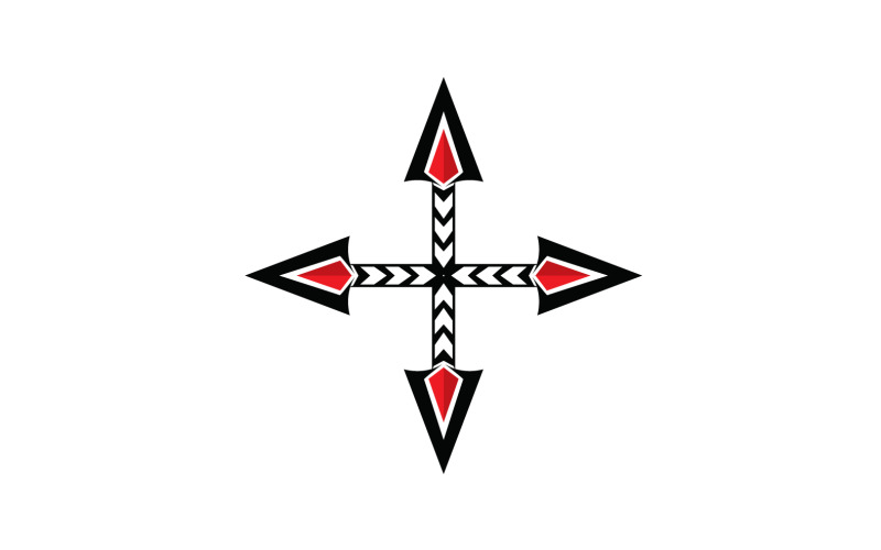 Logotipo da lança para vetor de design de design de elementos v60