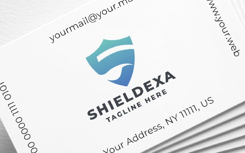 Shieldexa Letter S Pro Logo Szablon