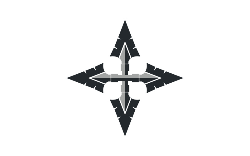 Spear  logo  for element design design vector v56
