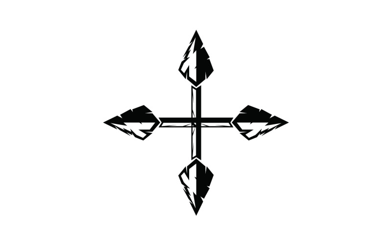 Spear  logo  for element design design vector v58
