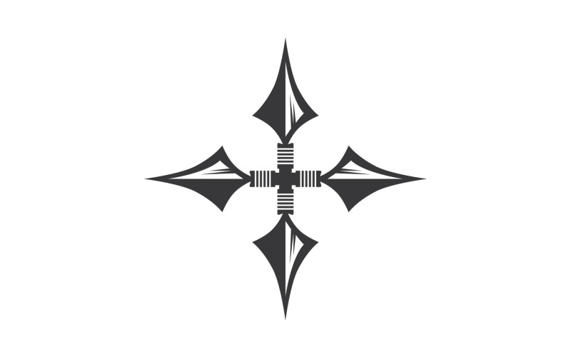 Spear logotyp för element design design vektor v59